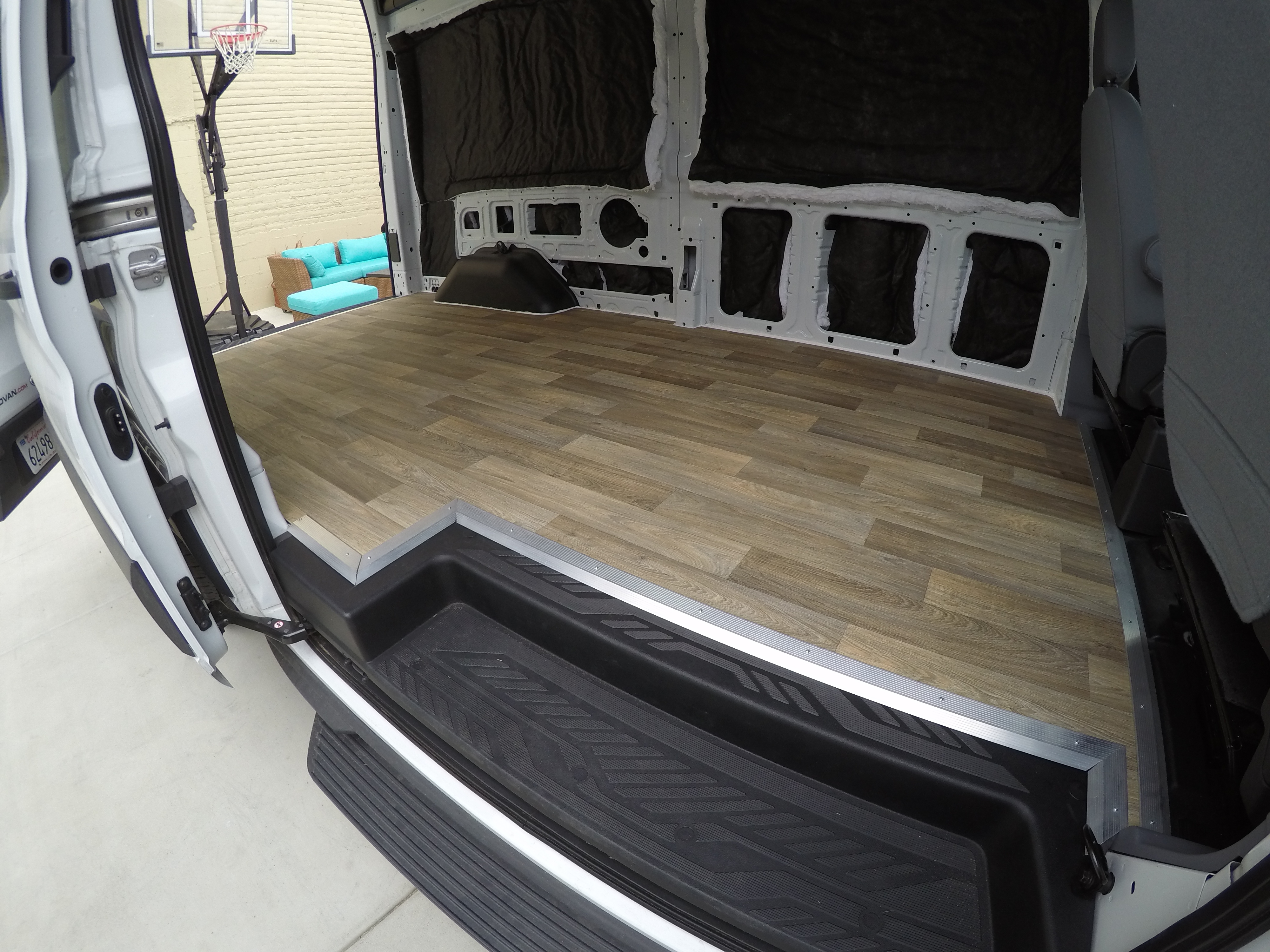 How-To Install A Vinyl Floor In Your Van - Morey's In Transit (4000 x 3000 Pixel)